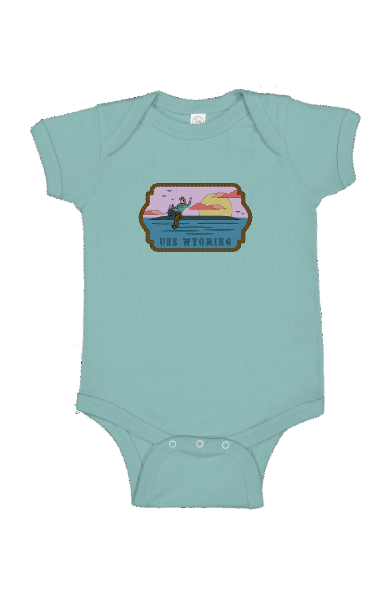 USS Wyoming FRG Infant Bodysuit