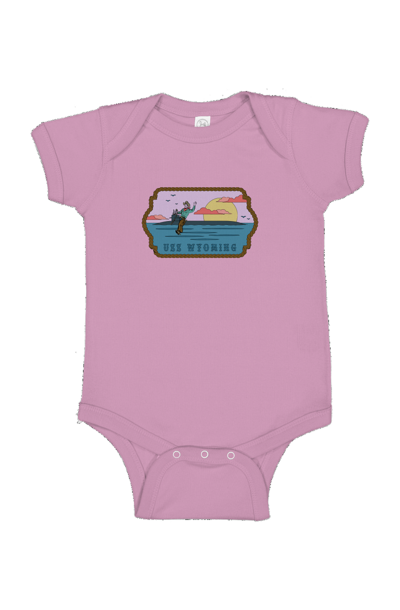USS Wyoming FRG Infant Bodysuit