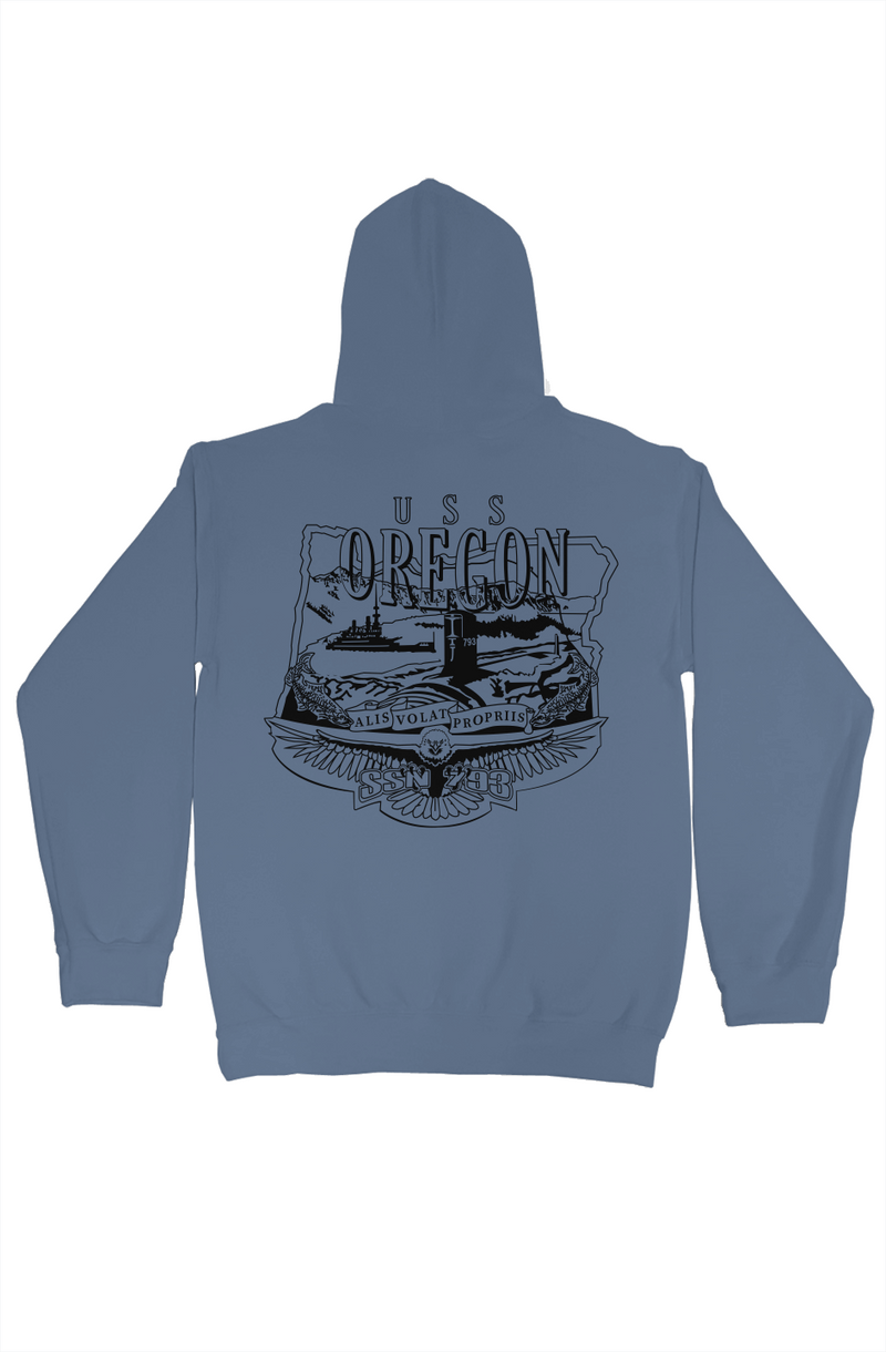 USS Oregon FRG Crest Hoodie