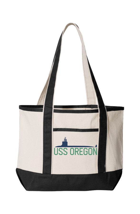USS Oregon Boat Tote