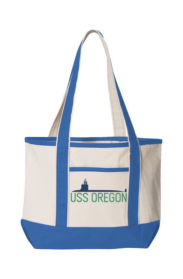 USS Oregon Boat Tote