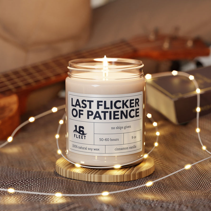 Last Flicker of Patience Candle