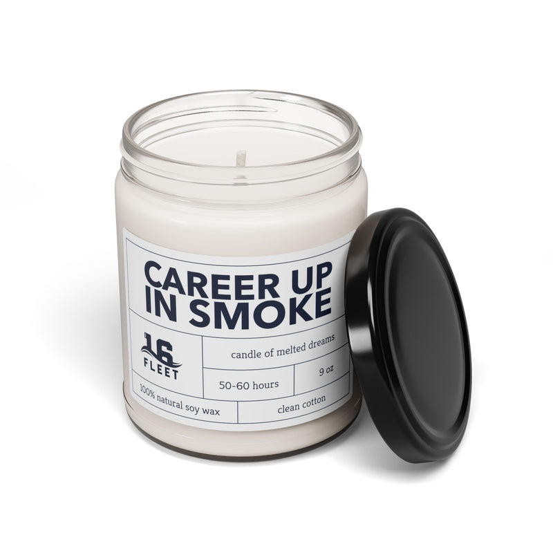 Career Up In Smoke Candle