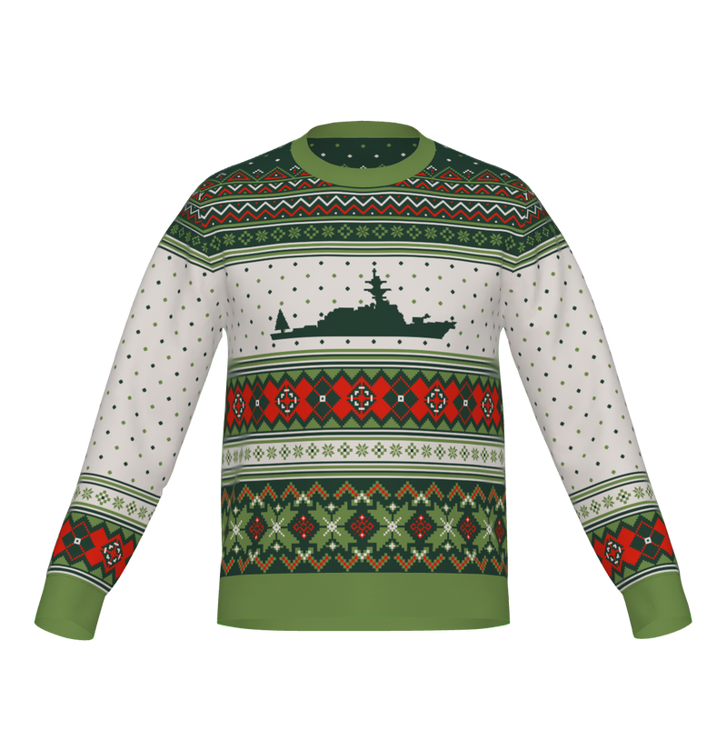 Destroyer Ugly Knit Christmas Sweater