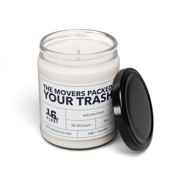 The Movers Packed Your Trash Candle