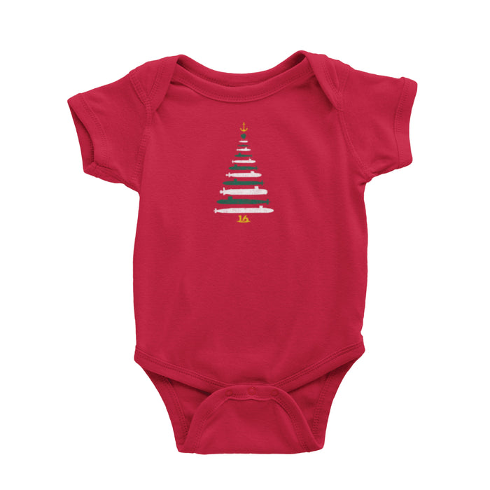 Submarine Tree Baby Onesie