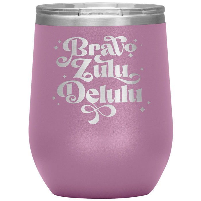 Bloom Where You're Anchored 12oz Wine Insulated Tumbler