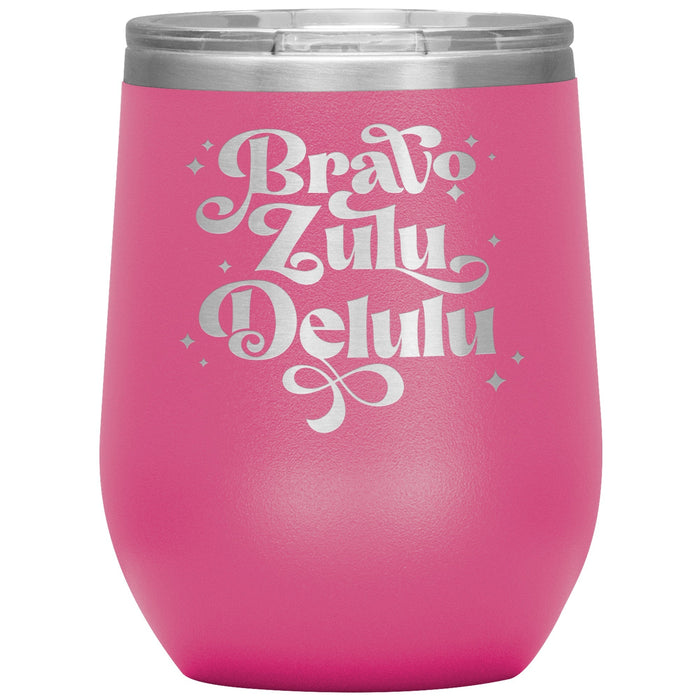 Bloom Where You're Anchored 12oz Wine Insulated Tumbler