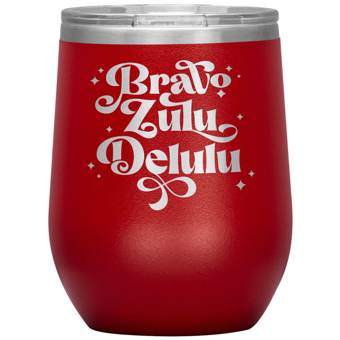 Bloom Where You're Anchored 12oz Wine Insulated Tumbler