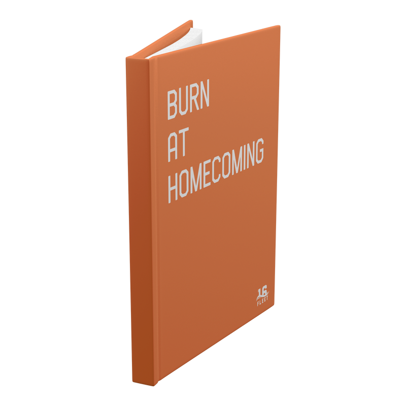 Burn_At_Homecoming_Hardcover_Journal_Standing_Angle_Mockup.png