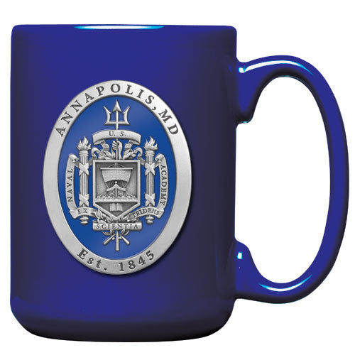 United States Naval Academy Crest Coffee Mug