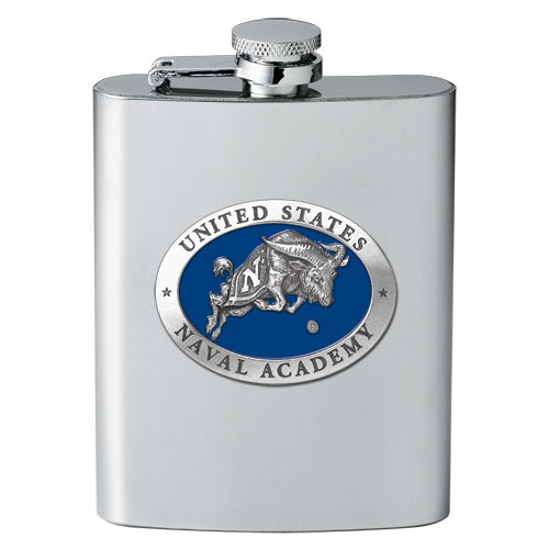 United States Naval Academy Goat Flask