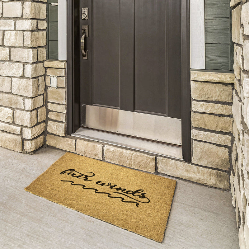 Bloom Where You're Anchored Door Mat