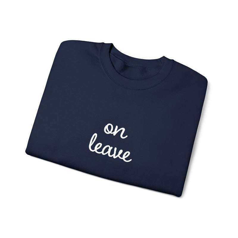 On Leave Stitched Sweatshirt