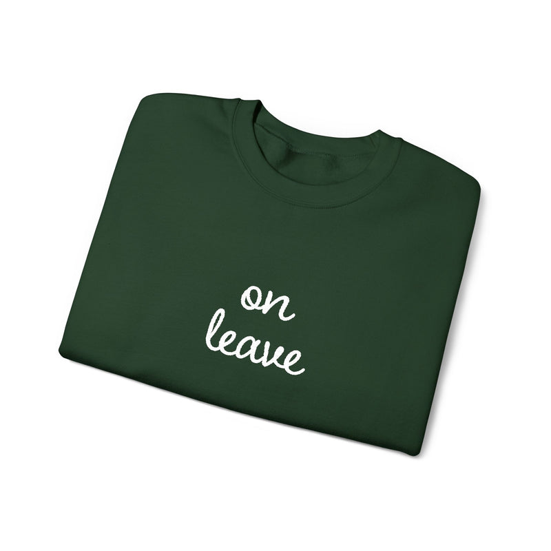 On Leave Stitched Sweatshirt