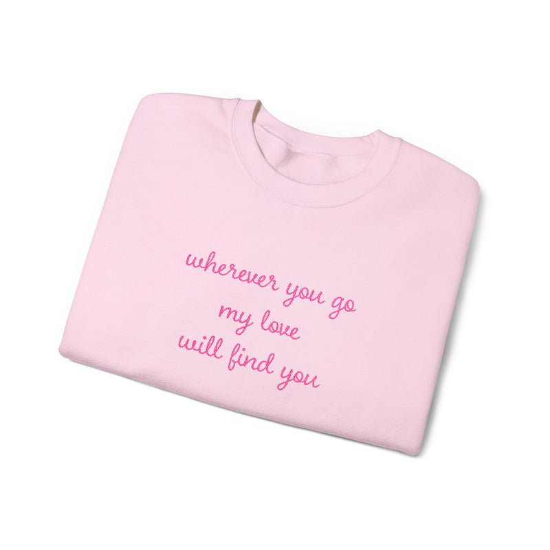 Wherever You Go Stitched Sweatshirt