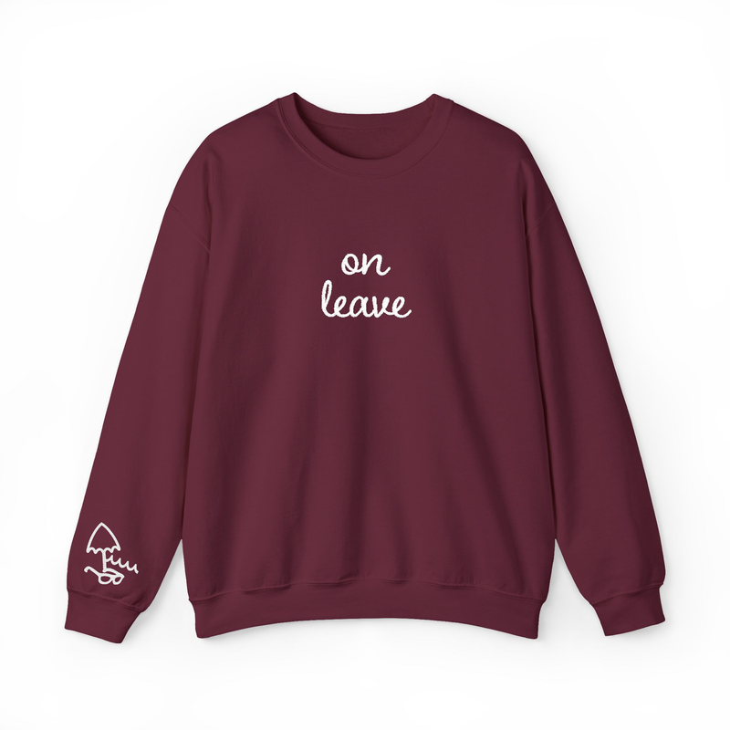 On Leave Stitched Sweatshirt