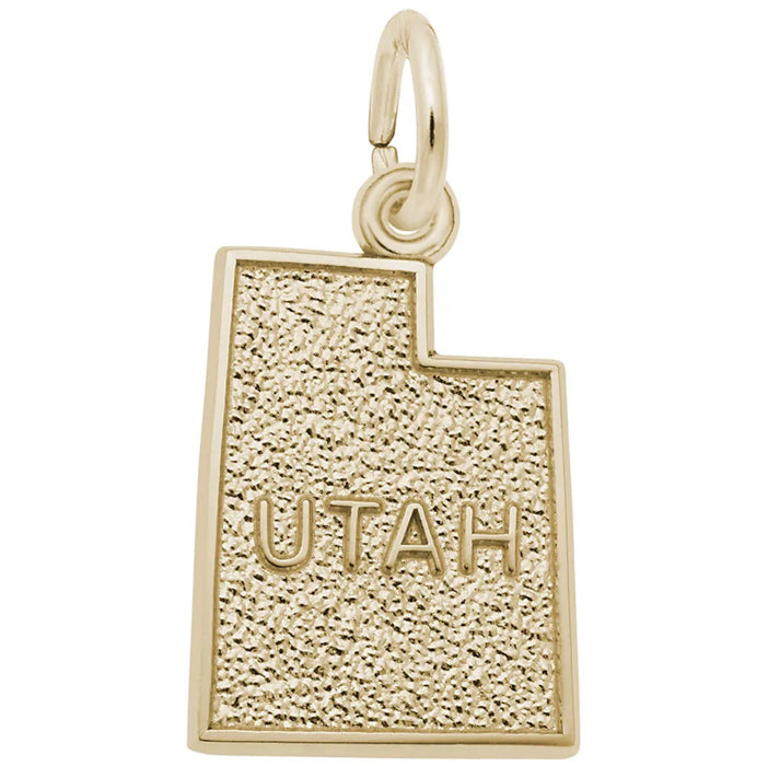 Utah Map Charm