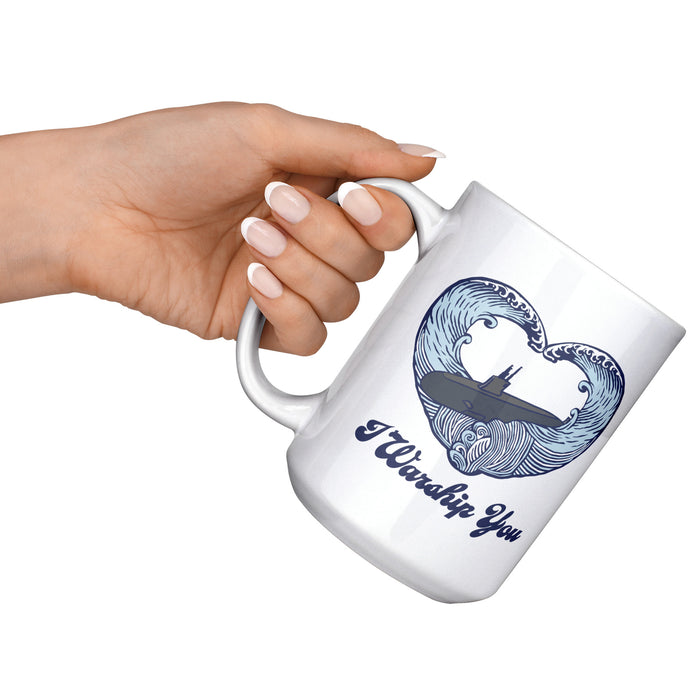 I Warship You Submarine Mug