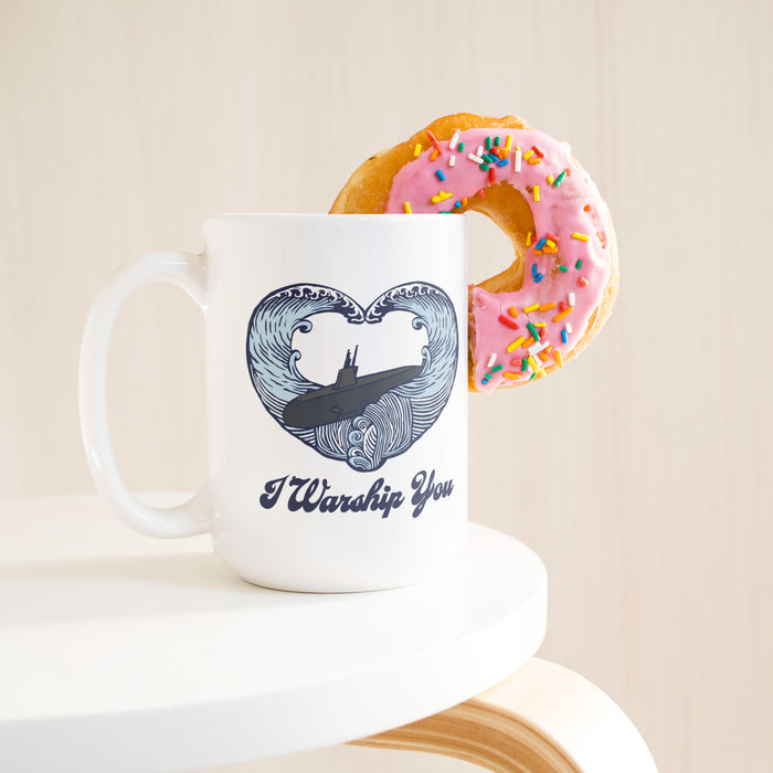 I Warship You Submarine Mug