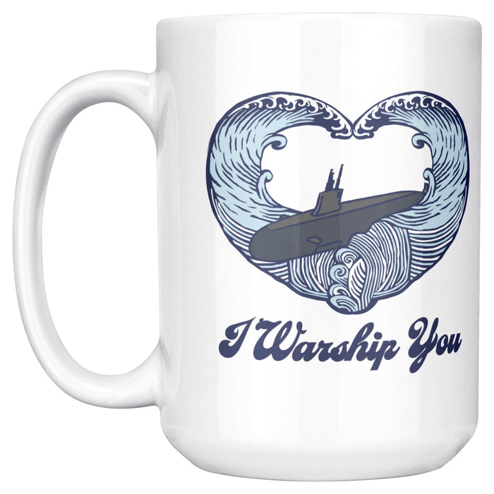 I Warship You Submarine Mug