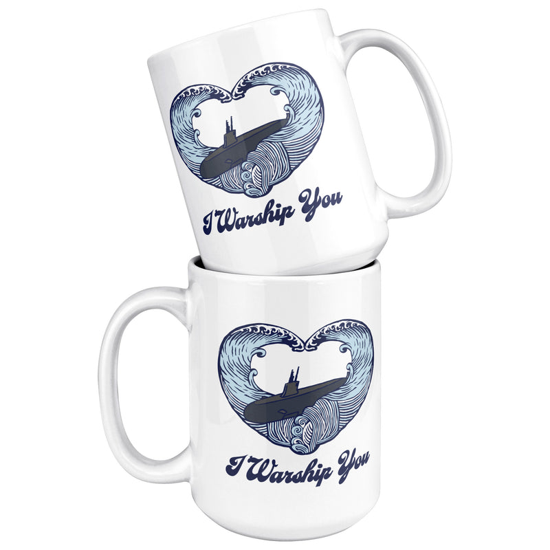I Warship You Mug: Submarine