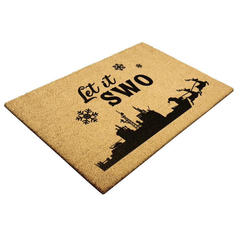 Let It SWO Door Mat: Cruiser