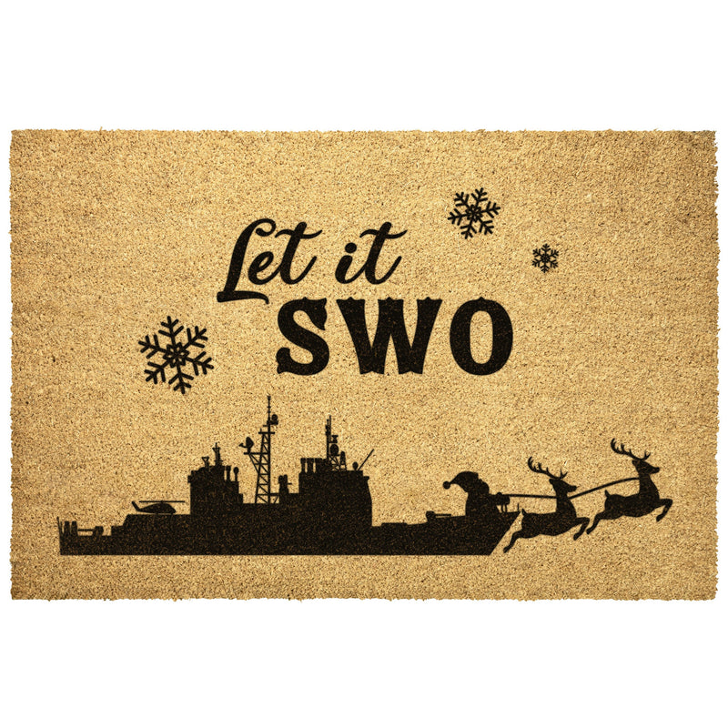Let It SWO Door Mat: Cruiser