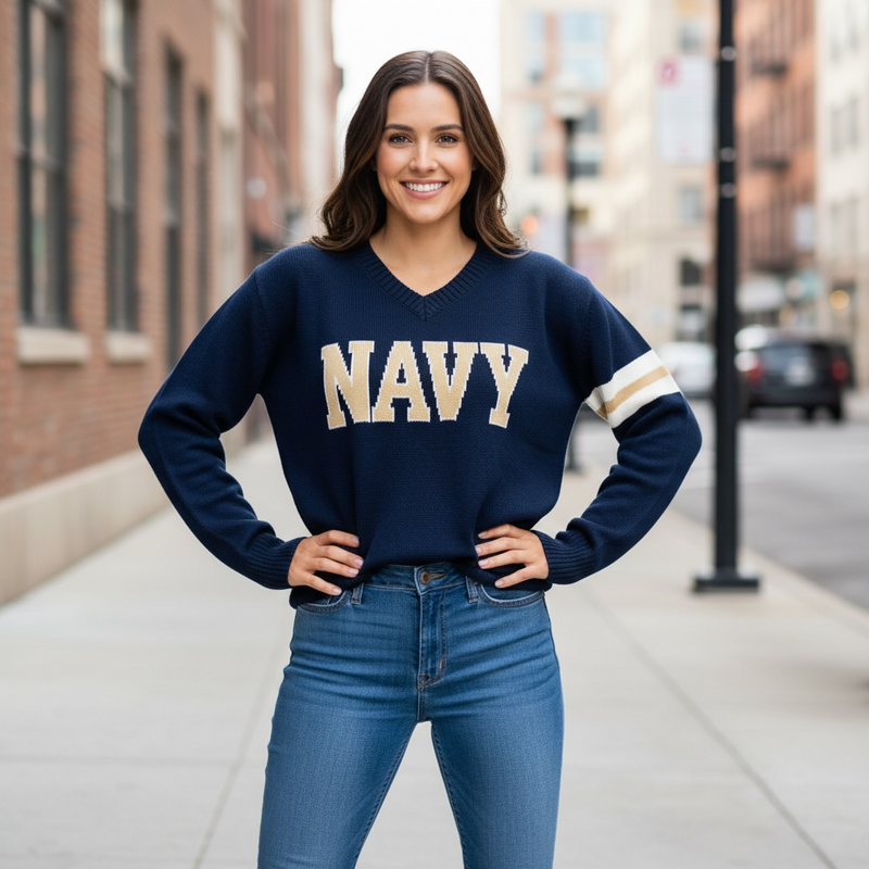U.S. Naval Academy Long Sleeve – Navy