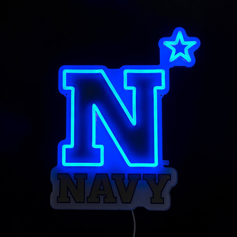 Navy Midshipmen LED Neon Sign