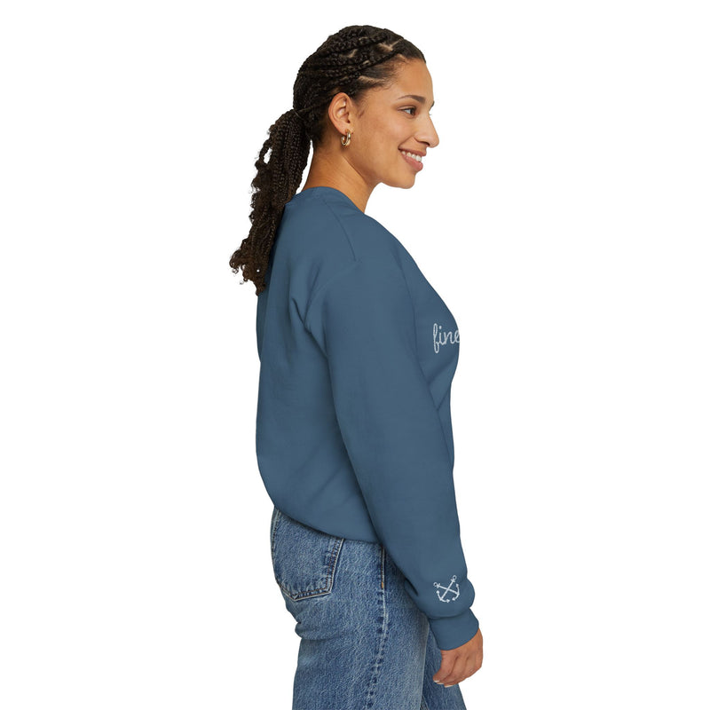Have a Fine Navy Day Stitched Sweatshirt
