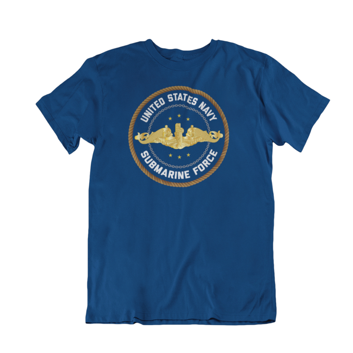 Submarine Force T-Shirt - Gold