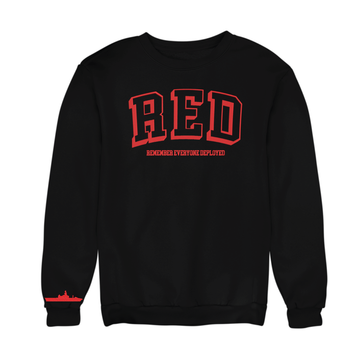 Remember Everyone Deployed LCS Embroidered Sweatshirt