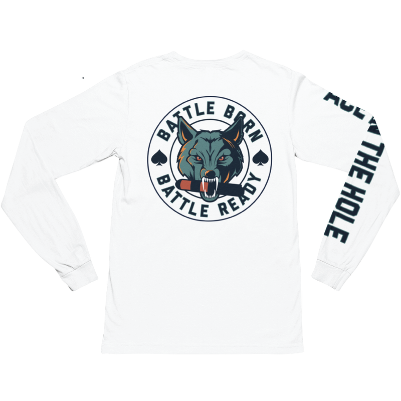 USS Nevada Blue Long Sleeve T-Shirt