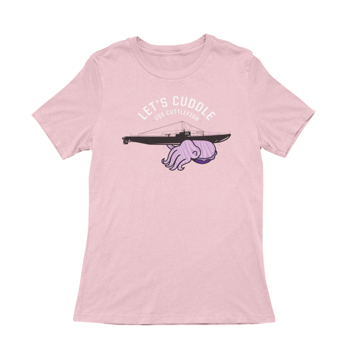 Let's Cuddle Submarine Ladies T-shirt