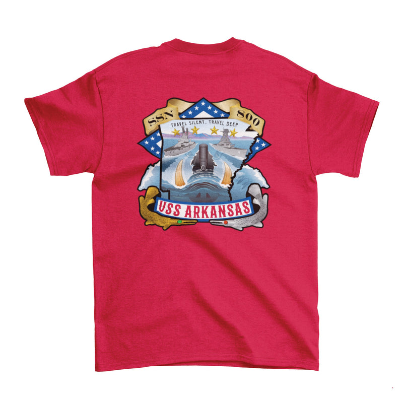 Arkansas Double Sided T-Shirt