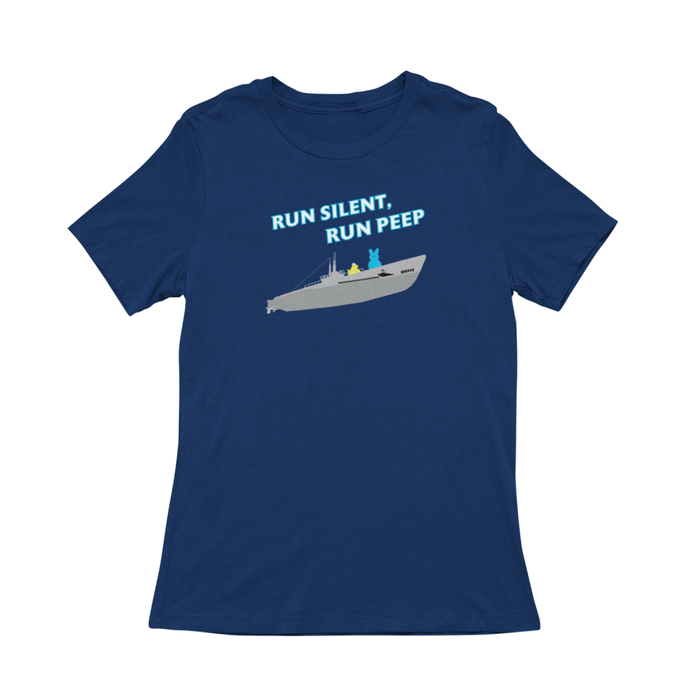 Run Silent, Run Peep Ladies T-Shirt