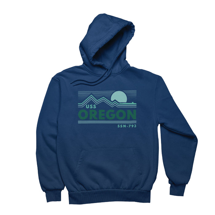 Oregon Navy Hoodie