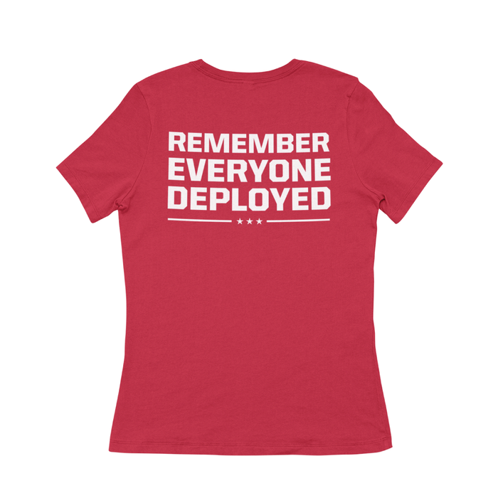 Remember Everyone Deployed Submarines Ladies T-Shirt