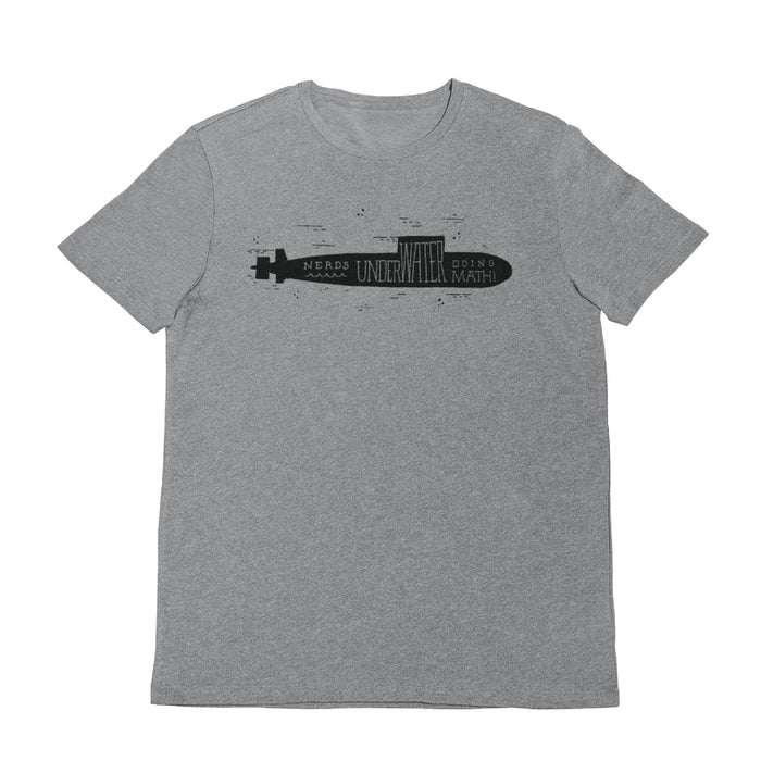 Nerds Underwater Doing Math Submarine T-Shirt