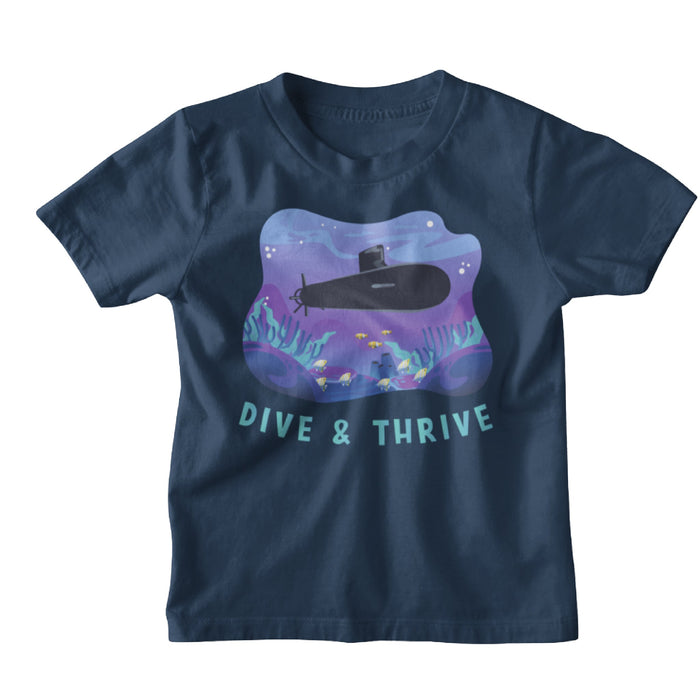 Dive & Thrive Submarine Youth T-Shirt