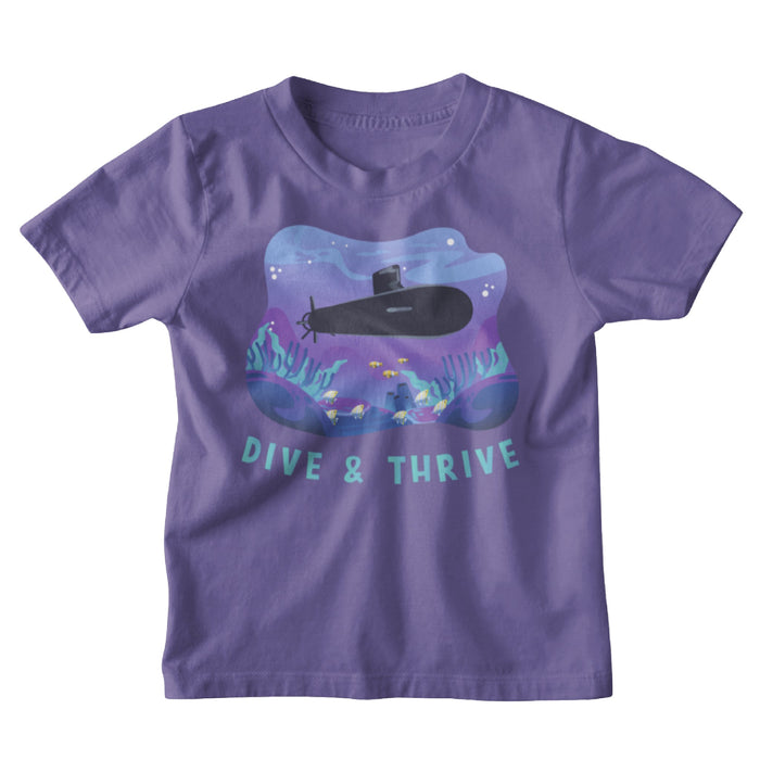 Dive & Thrive Submarine Youth T-Shirt