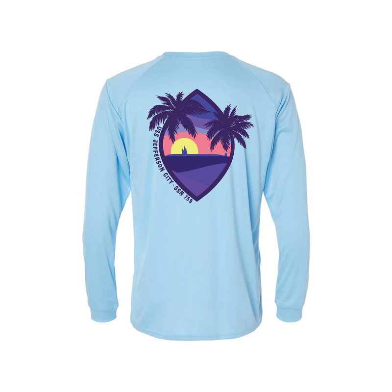 USS Jefferson Long Sleeve Sun Shirt