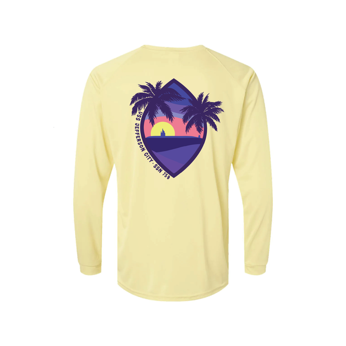 USS Jefferson Long Sleeve Sun Shirt