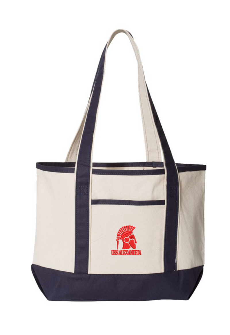 USS Alexandria FRG Boat Tote
