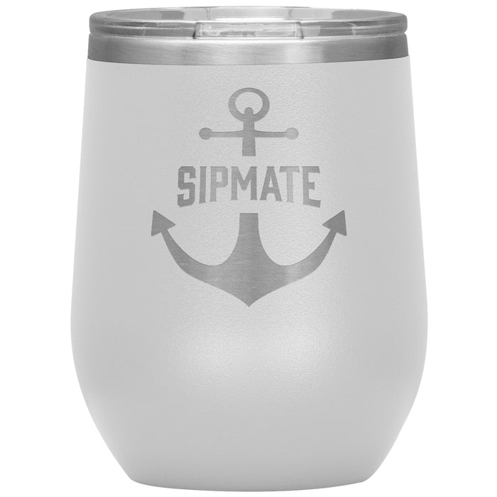 Sip Mate 12oz Wine Insulated Tumbler