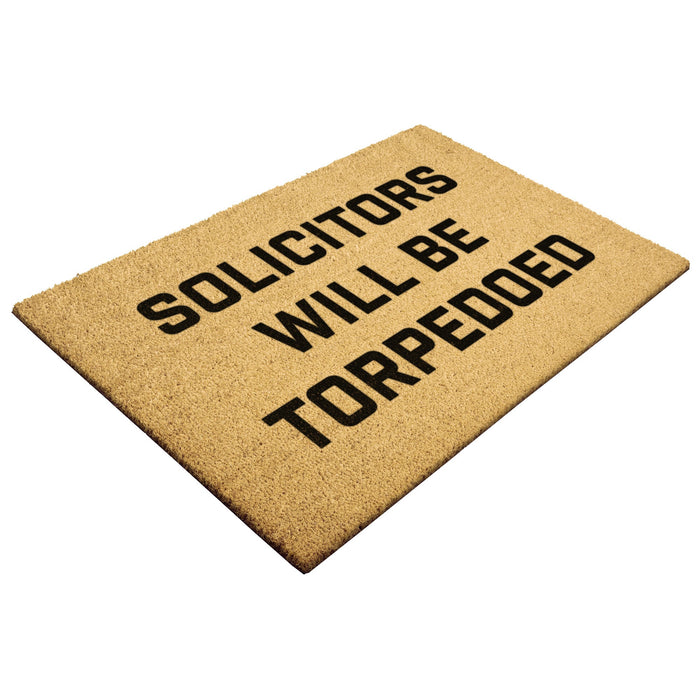 Solicitors Will Be Torpedoed Door Mat