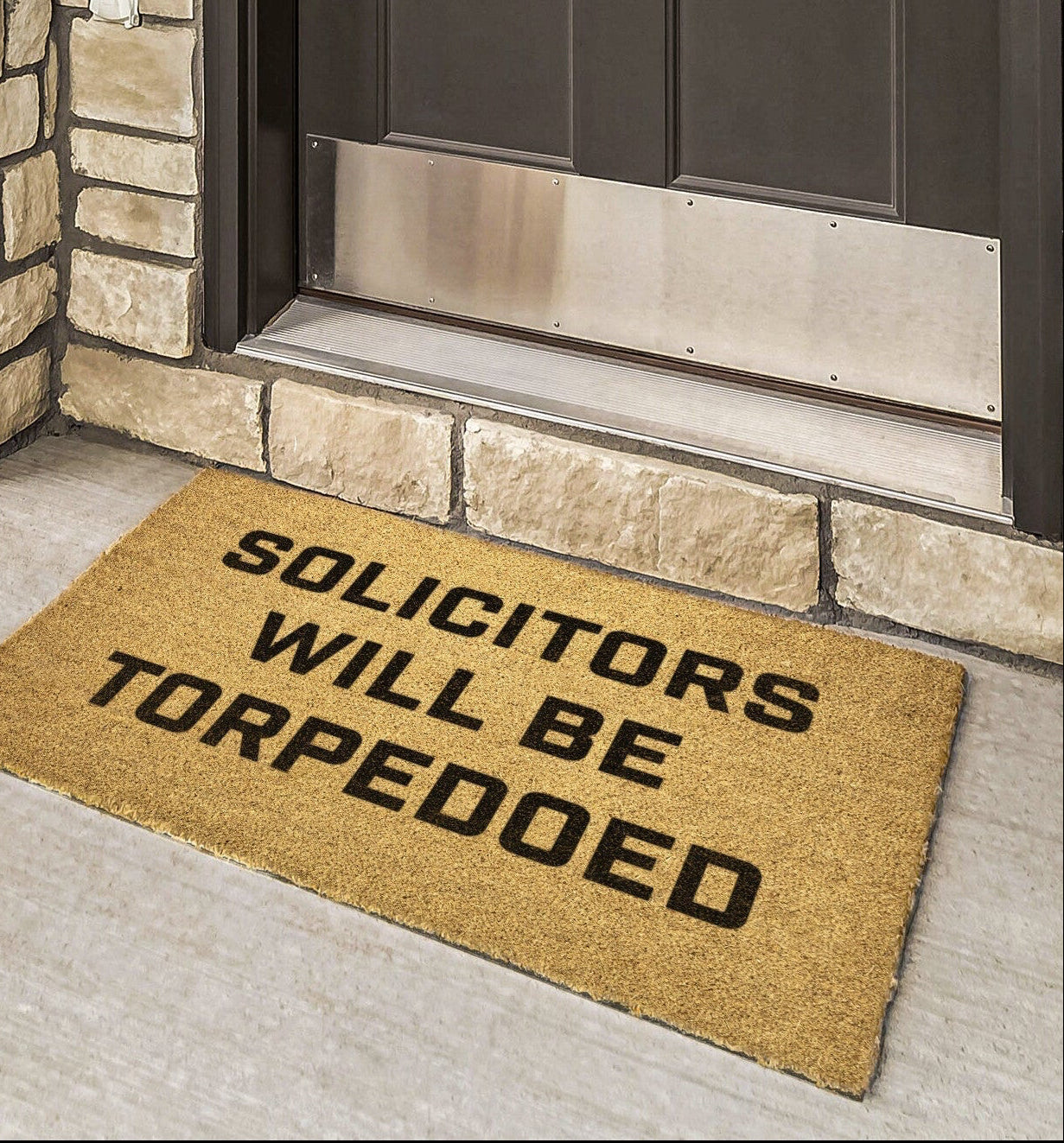 Solicitors Will Be Torpedoed Door Mat — 16Fleet