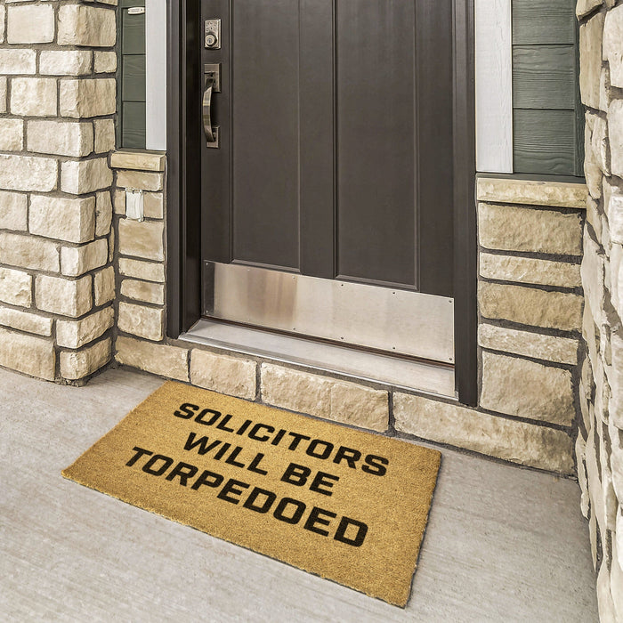 Solicitors Will Be Torpedoed Door Mat