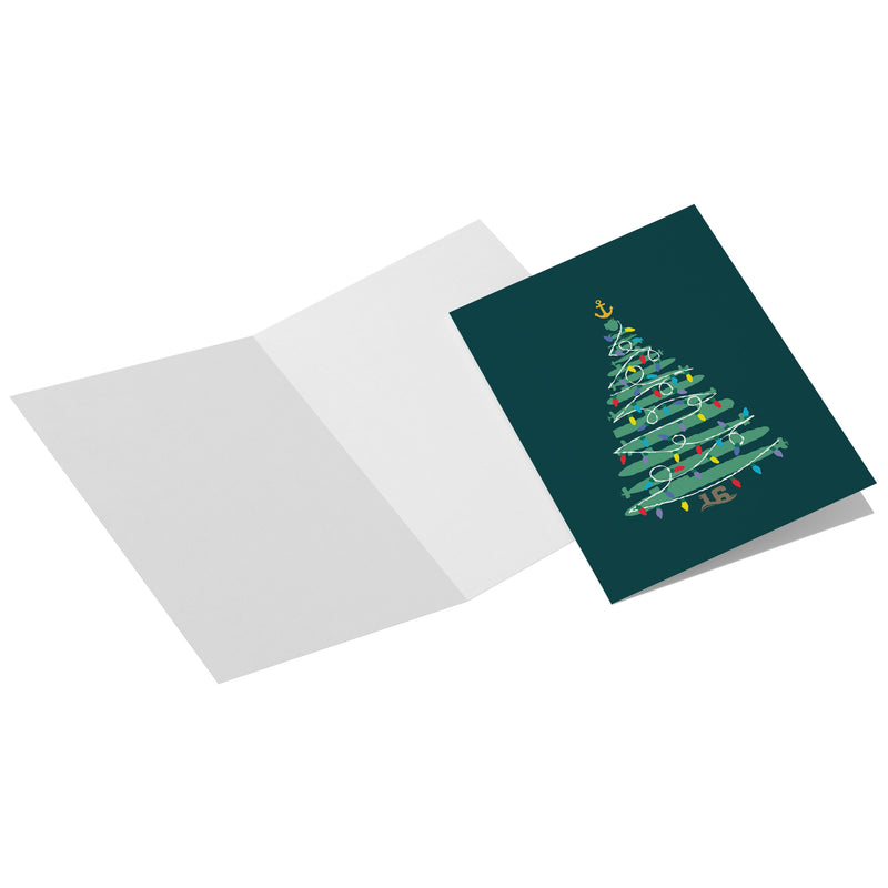 Shipmas Christmas Card Set: Submarine